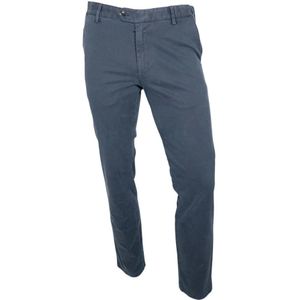 Meyer, Heren, Broeken, Blauw, Maat: L Katoen,