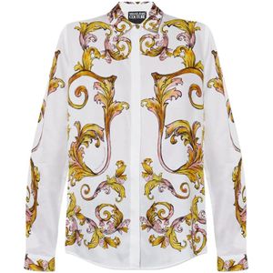 Versace Jeans Couture, Dames, Blouses & Shirts, Veelkleurig, Maat: S