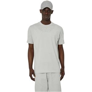 Richmond, Heren, Tops, Grijs, Maat: S Katoen,