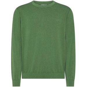 Sun68, Heren, Truien, Groen, Maat: S Katoen,