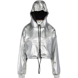 VON Dutch, Dames, Sweatshirts & Hoodies, Grijs, Maat: M