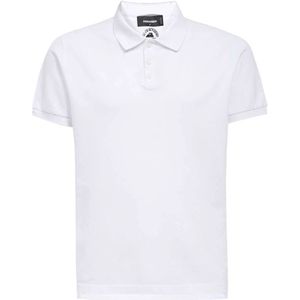 Dsquared2, Heren, Tops, Wit, Maat: XL Katoen,