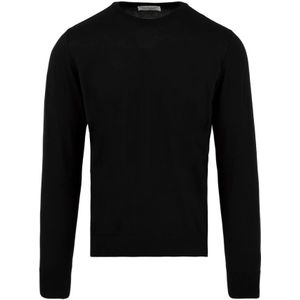Filippo De Laurentiis, Heren, Truien, Zwart, Maat: XL