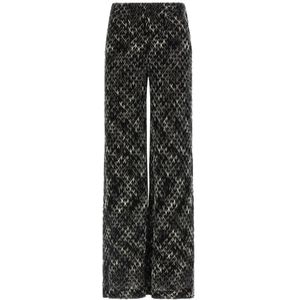 Missoni, Dames, Broeken, Veelkleurig, Maat: L Lame,