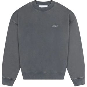 Axel Arigato, Heren, Sweatshirts & Hoodies, Grijs, Maat: L Katoen,