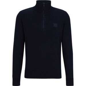 Hugo, Heren, Sweatshirts & Hoodies, Blauw, Maat: S Katoen,