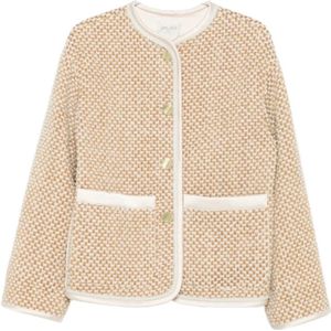Forte Forte, Dames, Jassen, Beige, Maat: M