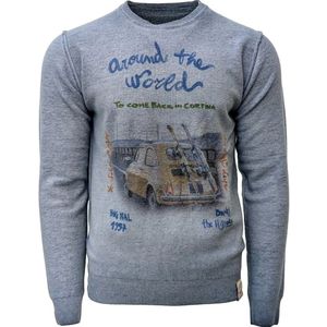 Bob, Heren, Truien, Blauw, Maat: L Wol,