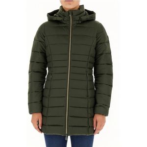 Save The Duck, Dames, Jassen, Groen, Maat: S Nylon,