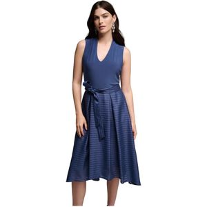 Joseph Ribkoff, Dames, Jurken, Blauw, Maat: M Spandex,