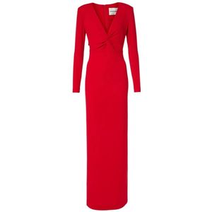 Roland Mouret, Dames, Jurken, Rood, Maat: XS