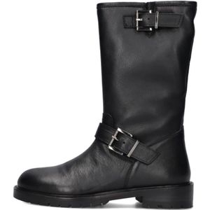 Hip - H1254 - Laarzen - Zwart - Leren