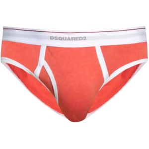 Dsquared2, Heren, Ondergoed, Rood, Maat: S Katoen,