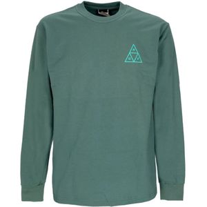 Huf, Heren, Tops, Groen, Maat: M Katoen,