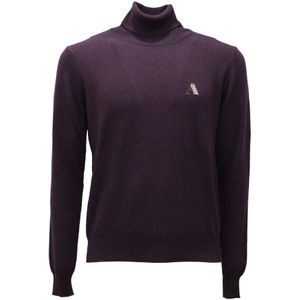 Aquascutum, Heren, Truien, Paars, Maat: XL Wol,