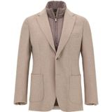 Boggi Milano, Heren, Jassen, Beige, Maat: S Wol,