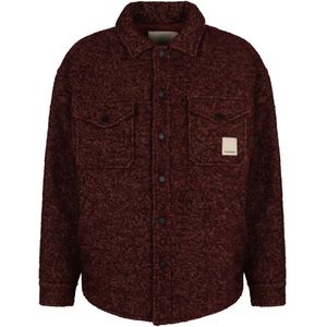 Emporio Armani, Heren, Jassen, Rood, Maat: L Wol,