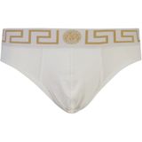 Versace - Witte Organische Jersey Lage Taille Briefs - Ondergoed - Heren