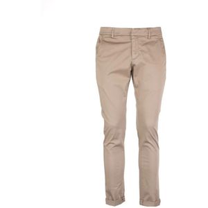 Dondup, Heren, Broeken, Beige, Maat: W36 Katoen,