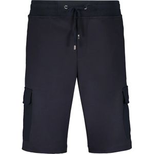 Moorer, Heren, Korte broeken, Blauw, Maat: 2XL Viscose,