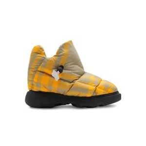 Burberry Vintage Check Slip-On Sneakers Geel , Multicolor , Dames , Maat: 36 EU