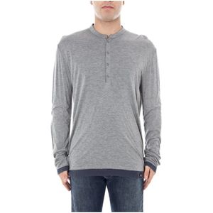 Armani Jeans, Heren, Tops, Grijs, Maat: 3XL Modal,