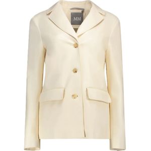 Max Mara, Dames, Jassen, Beige, Maat: XS