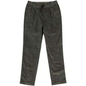 Sease, Heren, Broeken, Groen, Maat: 2XL Velours,