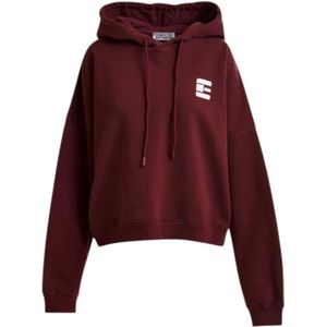 Essentiel Antwerp, Dames, Sweatshirts & Hoodies, Bruin, Maat: S Katoen,