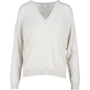 Eleventy, Dames, Truien, Wit, Maat: L Wol,