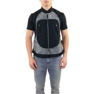 Stone Island, Heren, Jassen, Zwart, Maat: M