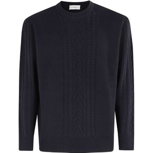 Paolo Pecora, Heren, Truien, Blauw, Maat: S