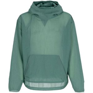 Nike, Heren, Sweatshirts & Hoodies, Groen, Maat: S Nylon,