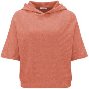 Opus, Dames, Sweatshirts & Hoodies, Roze, Maat: S