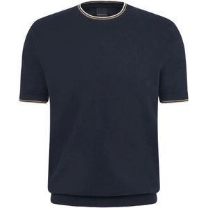 Bugatti, Heren, Tops, Blauw, Maat: 2XL Katoen,