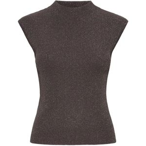 Ichi, Dames, Truien, Bruin, Maat: L