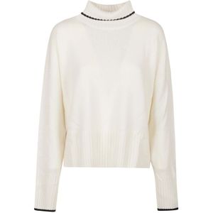 Pinko, Dames, Truien, Wit, Maat: L Wol,