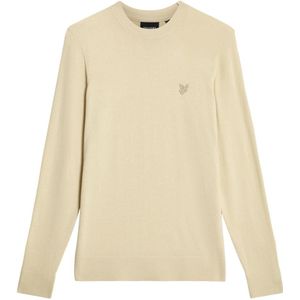 Lyle & Scott, Heren, Truien, Geel, Maat: S Katoen,