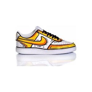 Nike Handgemaakte Gele Sneakers , Multicolor , Heren , Maat: 45 EU