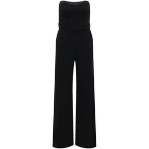 Vera Mont - Jumpsuit - Zwart - Lange Mouw - Carmen Hals