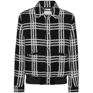 Philipp Plein, Heren, Jassen, Zwart, Maat: 4XL Wol,