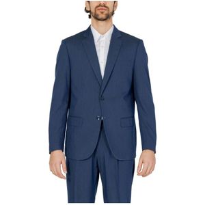 Antony Morato - Cora Mmja 00465-Fa - Blazer - Blauw - Heren - Polyester