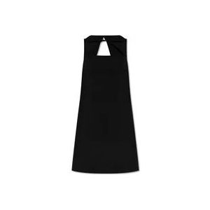 Versace Mouwloze jurk , Black , Dames , Maat: S