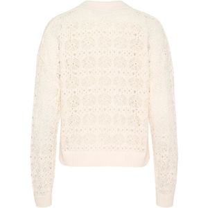 Saint Tropez, Dames, Truien, Wit, Maat: XS Katoen,