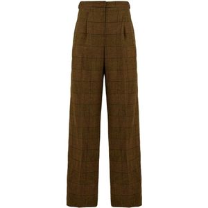 Aspesi, Dames, Broeken, Geel, Maat: S