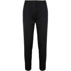 Dolce & Gabbana, Dames, Broeken, Zwart, Maat: XS Zijde,