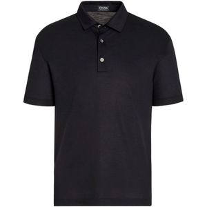 Zegna, Heren, Tops, Blauw, Maat: XL