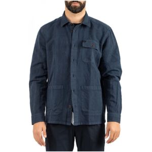 Fay, Heren, Jassen, Blauw, Maat: S