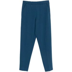 Le Tricot Perugia, Dames, Broeken, Blauw, Maat: 3XL