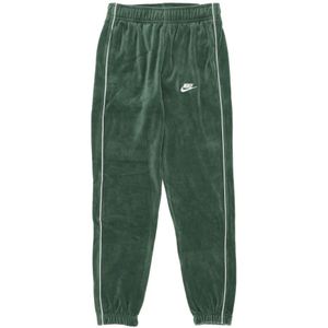 Nike - Club - Fluwelen Joggingpak - Zwart - Relaxte Pasvorm